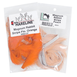 Hareline tiras zonker anchas de conejo Magnum