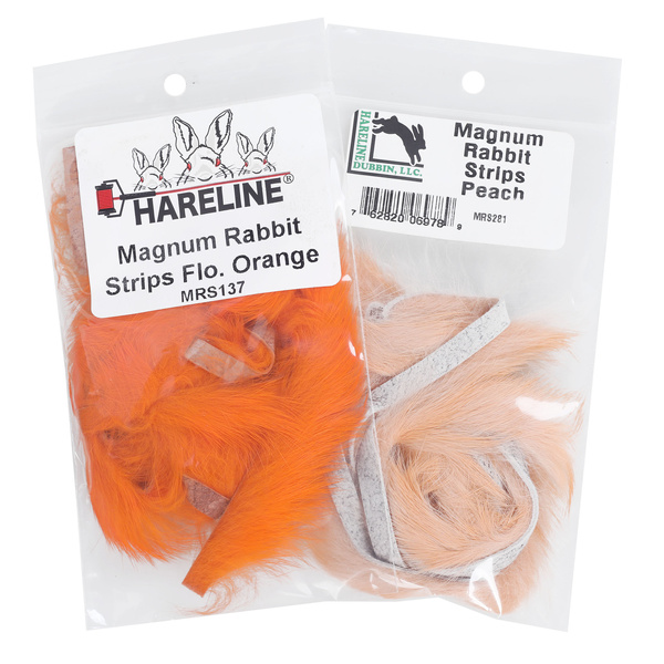 Hareline tiras zonker anchas de conejo Magnum