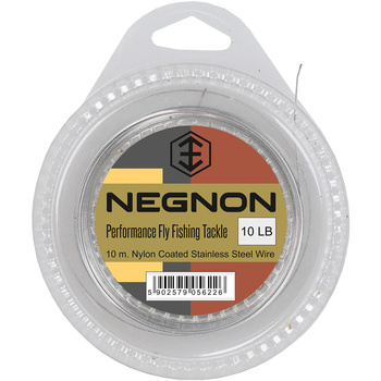 Alambre de acero inoxidable recubierto de nailon para bajos de línea Negnon