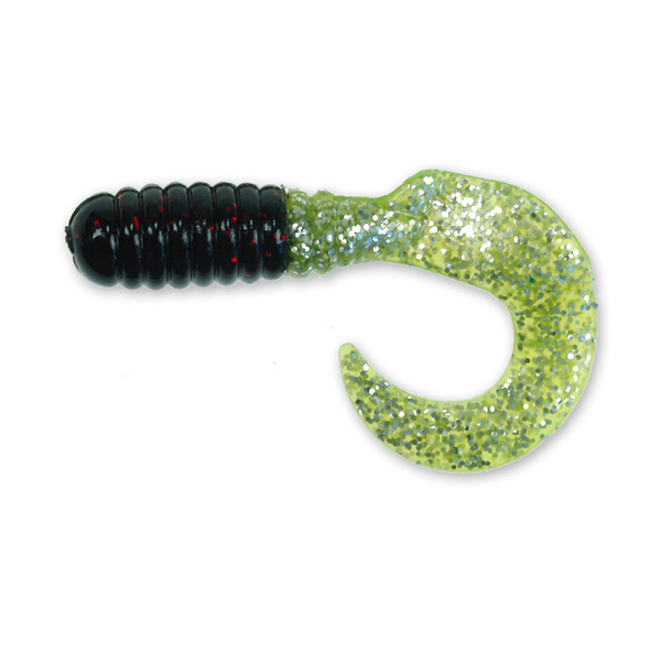 5.bass Pro Squirmin Grub de 1 cm con sal gruesa (50