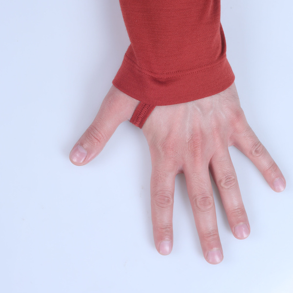 Sudadera con capucha Taimen Charaa - Rojo ladrillo