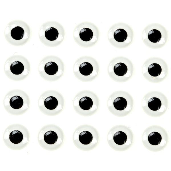 Ojos para moscas Sybai 3D Epoxy Eyes