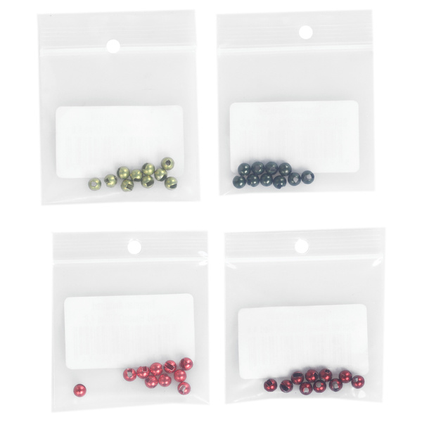 Cuentas de tungsteno FFGene Tungsten Anodized Slotted Beads