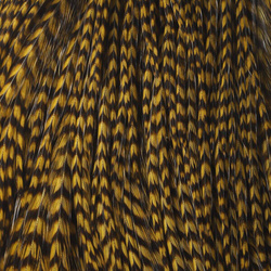 Hareline medio cuello de plumas