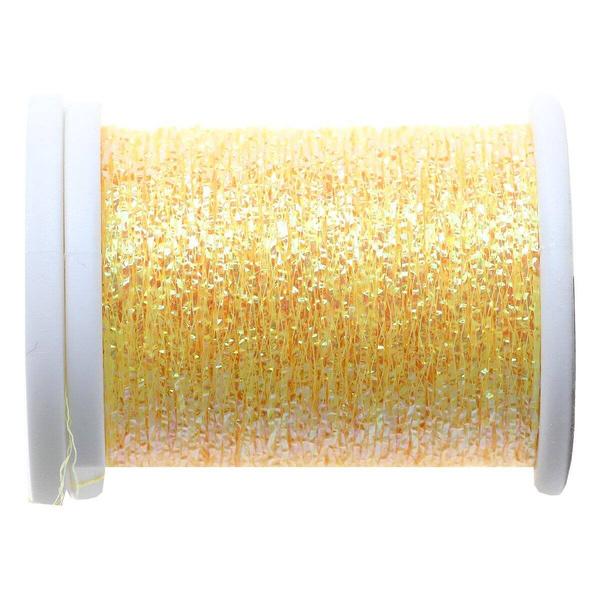 Lámina plana perlada para cuerpos, reforzada con doble monofilamento, Textreme Body Fly Pearl