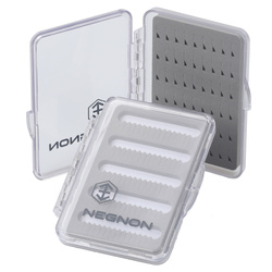 Caja de moscas Negnon Clear Slim - pequeña