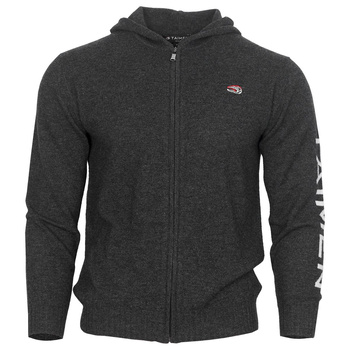 Sudadera de merino con capucha Taimen