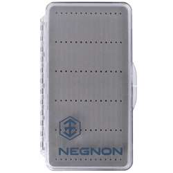 Caja de moscas Negnon Clear Slim - grande
