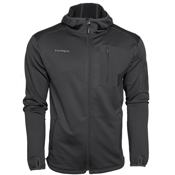 Chaqueta de forro polar con capucha y cremallera Taimen Polartec Power Stretch