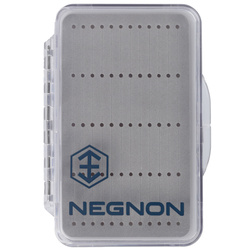 Caja de moscas Negnon Clear Slim - mediana