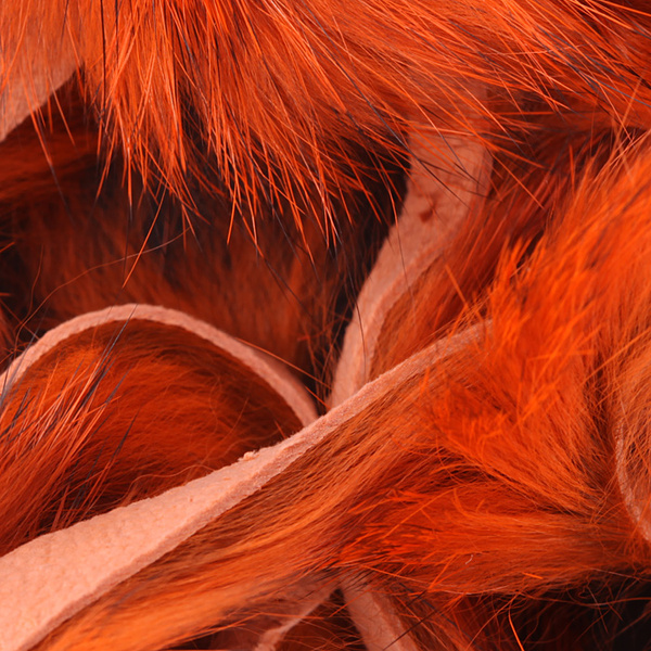 Hareline tiras zonker anchas de conejo Magnum