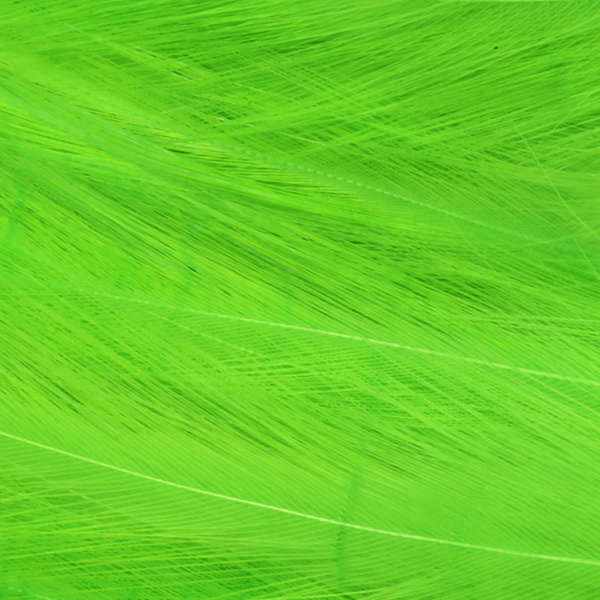 Hareline Hackle de cuello para moscas de agua salada
