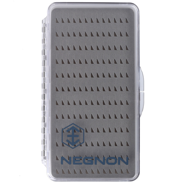 Caja de moscas Negnon Clear Slim - grande