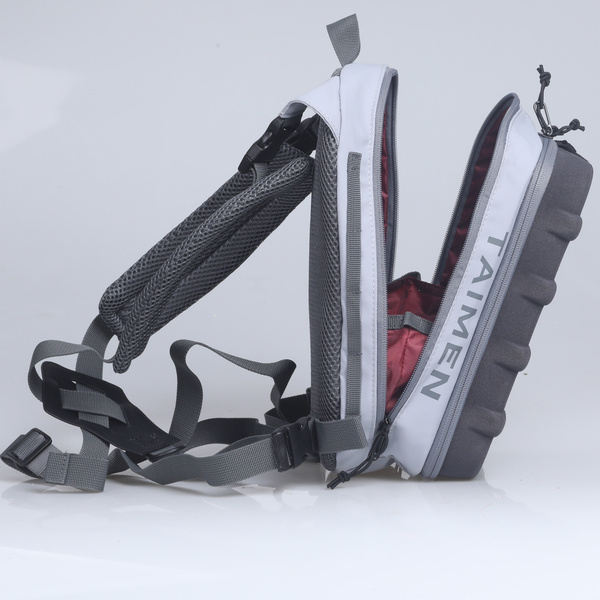 Bolsa de pecho para pesca a mosca Taimen Egiin - Gray
