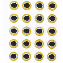 Ojos para moscas FFGene Soft Jurassic 3-D Eyes