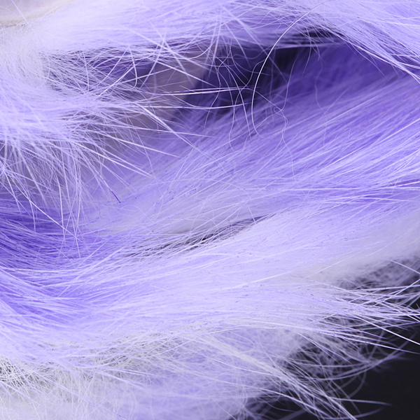 Hareline Tiras de piel de conejo con pelo de corte transversal Two Toned