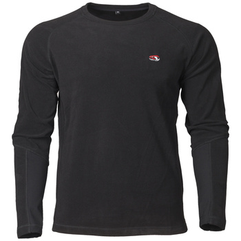 Sudadera gruesa de cuello redondo Taimen Sharga - Black