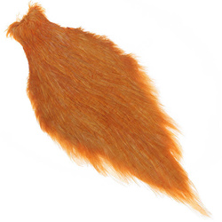 Capa de plumas del cuello de gallo chino para streamers Wapsi