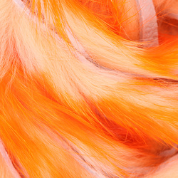 Hareline tiras zonker de conejo Flesh Two Tone