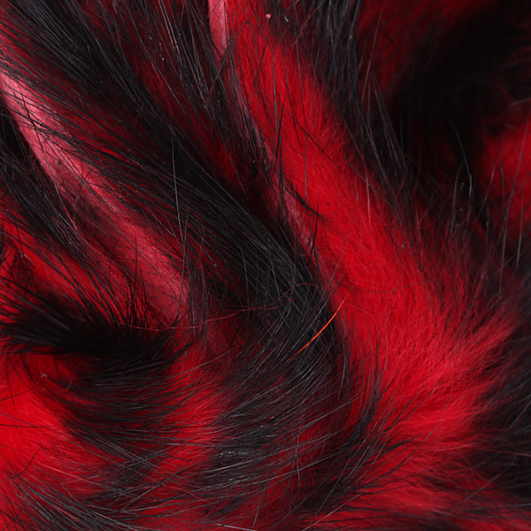 Hareline Tiras de piel de conejo con pelo Two Toned