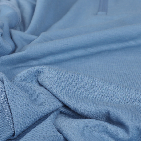 Taimen Tumnin camiseta de manga larga de lana merina - Ocean Blue