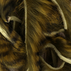 Tiras estrechas de piel de conejo con pelo Micro Pulsator Hareline