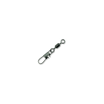Quitavueltas Crane Taimen con grapa Interlock, níquel negro (10)