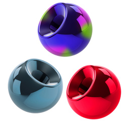 Cuentas de tungsteno FFGene Regular Tungsten Beads Metallic-5