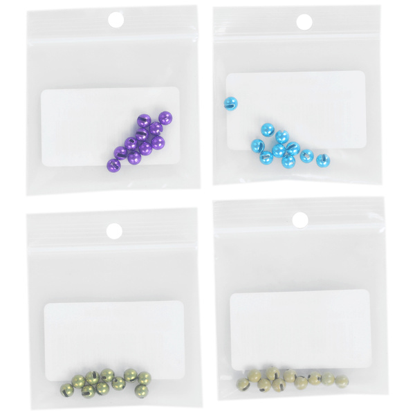 Cuentas de tungsteno FFGene Tungsten Anodized Slotted Beads (Small Hole)