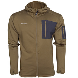 Chaqueta de forro polar con capucha y cremallera Taimen Polartec Power Stretch