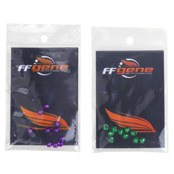 Cuentas de tungsteno FFGene Tungsten Beads Jig Off Metallic