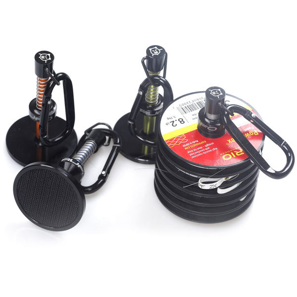 Portabobinas de tippet con muelle Rufo y Velcro