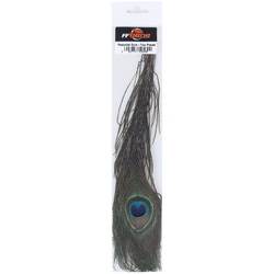 FFGene Plumas de cola de pavo real con ojo, 2 piezas