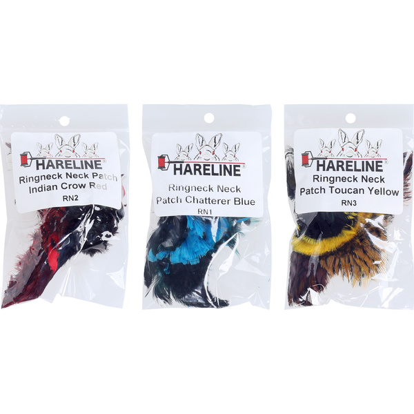 Hareline Parche de piel del cuello de faisán común