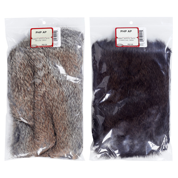 Wapsi Piel entera de conejo sin cortar
