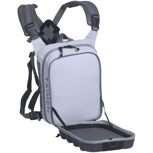 Bolsa de pecho para pesca a mosca Taimen Egiin - Gray