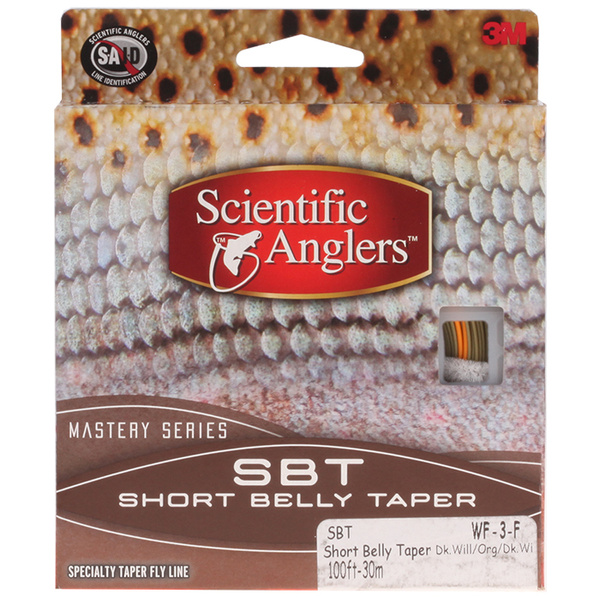 Línea de mosca Mastery SBT. Dk.Willow/Orange/Dk.Willow Tip