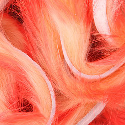 Hareline Rabbit Flesh Strips Two Tone