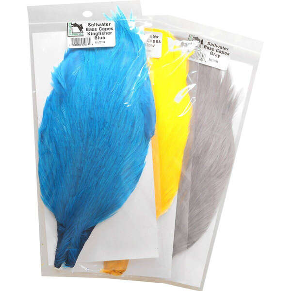 Hareline cuello de plumas para agua salada