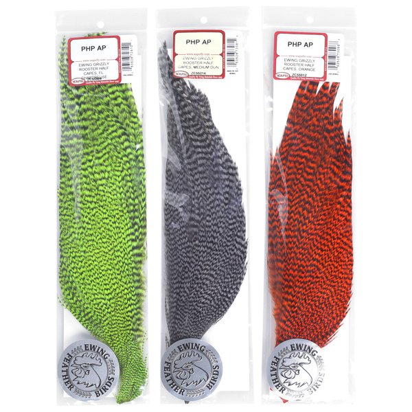 Medio cuello de gallo Ewing Grizzly