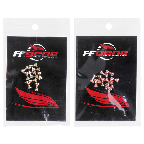 Ojos para moscas FFGene Tungsten Twin Eyes