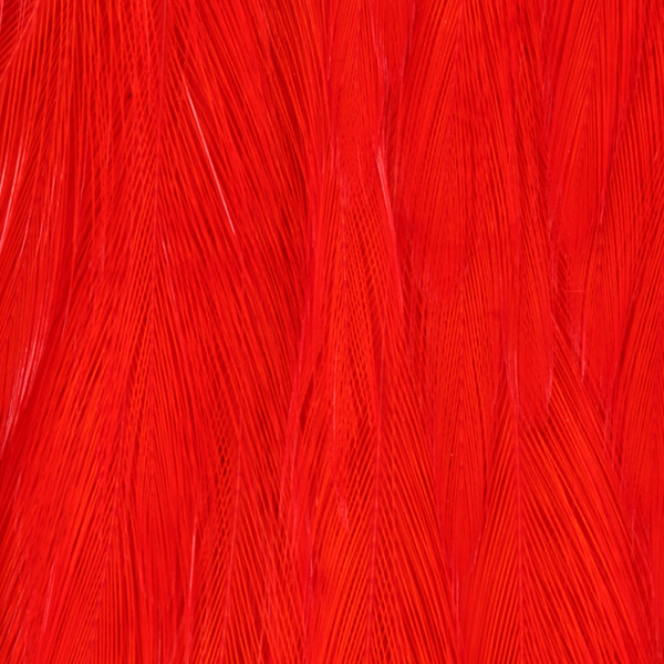 Capa de plumas del cuello de gallo chino para streamers Wapsi