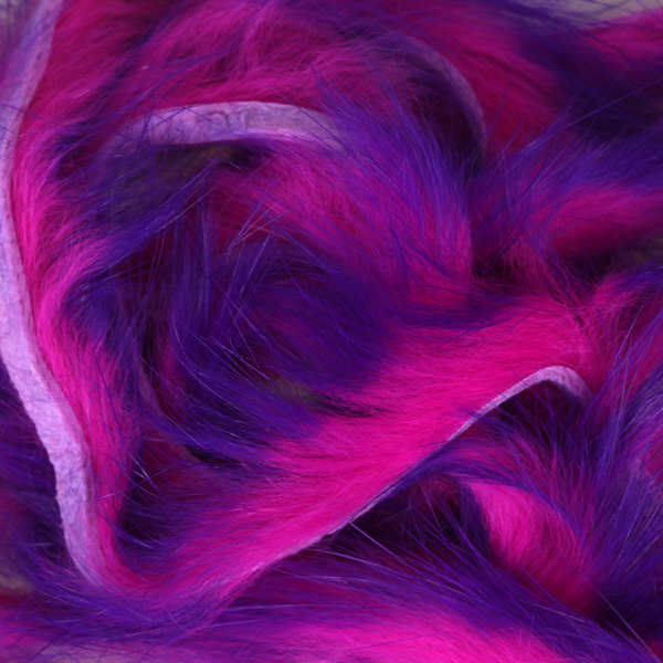 Tiras estrechas de piel de conejo con pelo Micro Pulsator Hareline