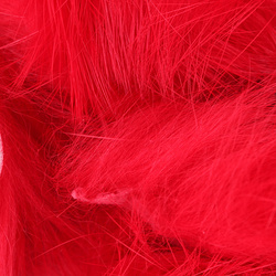 Hareline tiras de piel con pelo de conejo de corte transversal