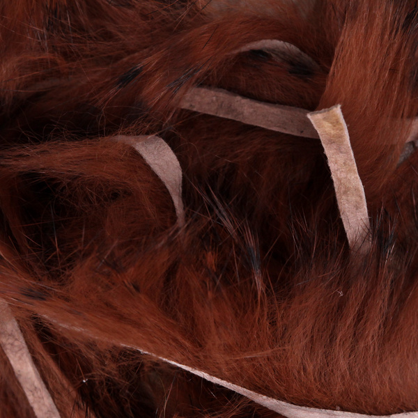 Tiras estrechas de piel de conejo con pelo Micro Pulsator Hareline