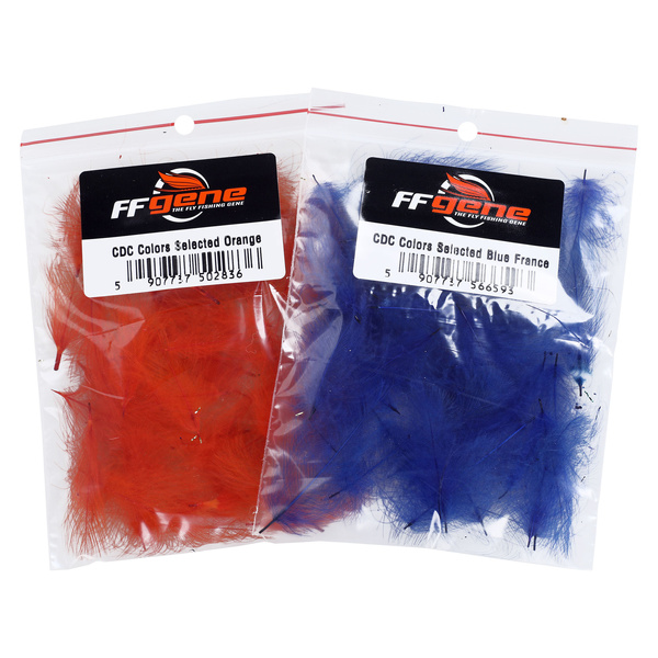 Plumas CDC de colores seleccionadas una a una FFGene