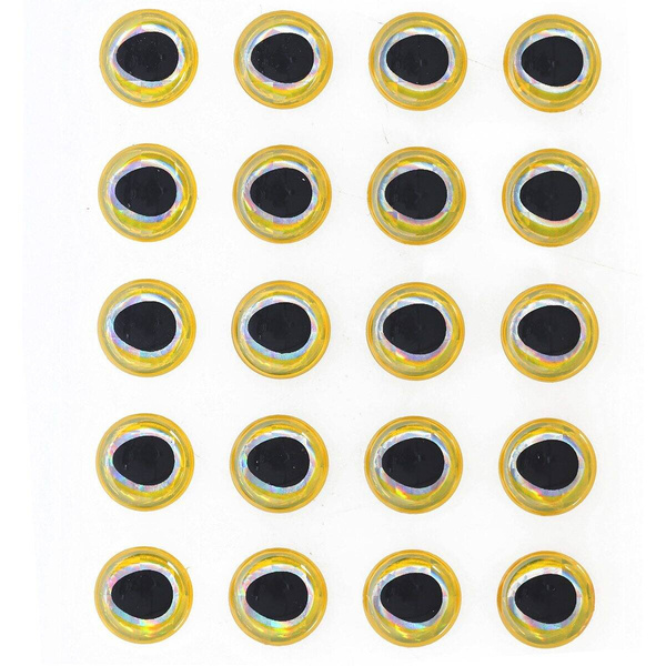 Ojos para moscas FFGene Soft Jurassic 3-D Eyes