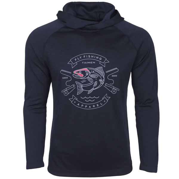 Sudadera con capucha Taimen Charaa - Negra