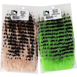 Fibras sintéticas Hareline Barred Pseudo Hair