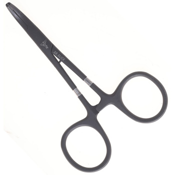 Pinza hemostática curva negra Dr Slick 5 pulgadas